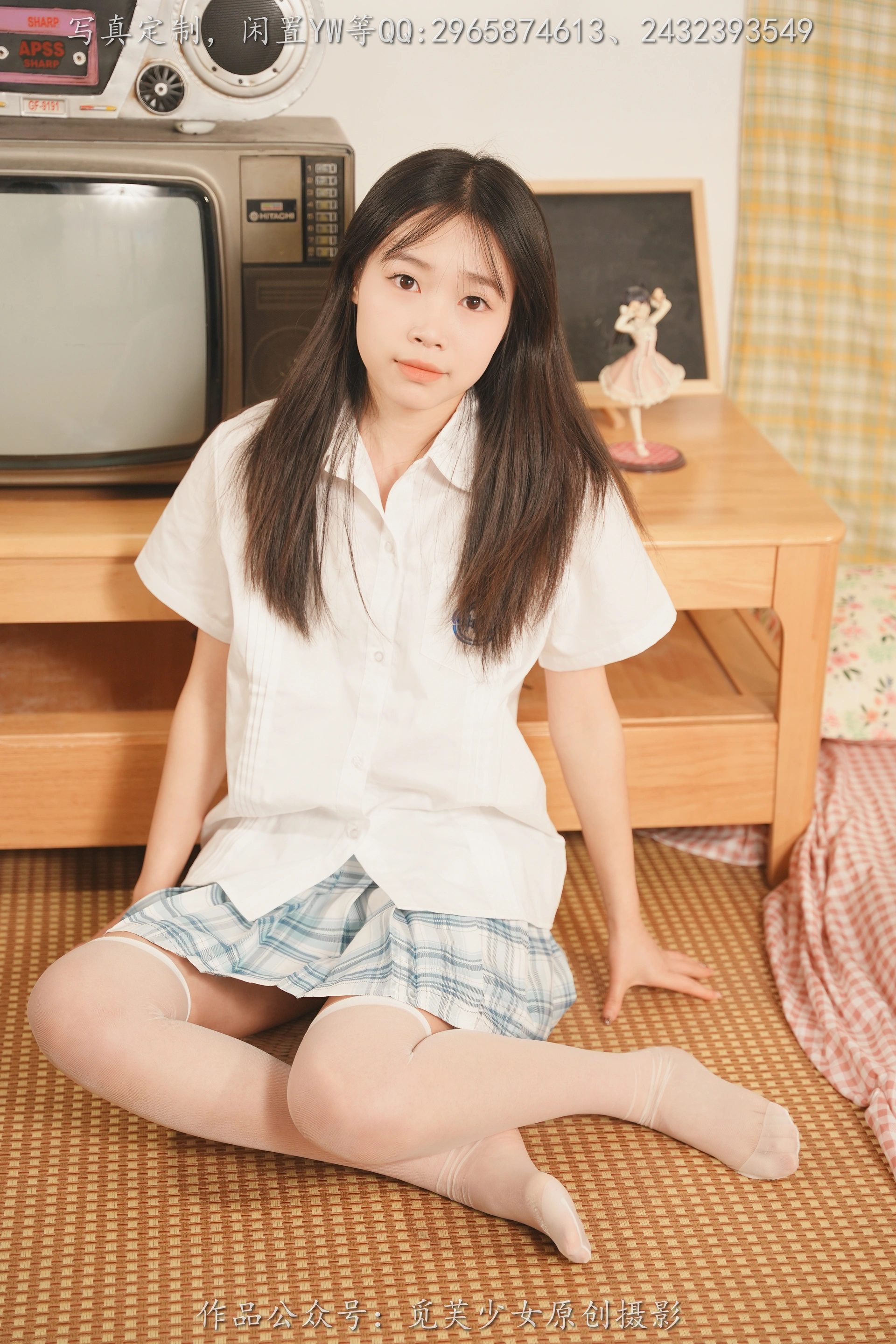 觅芙少女 NO.114 敏敏-青春就是要拍校服记录啦 2